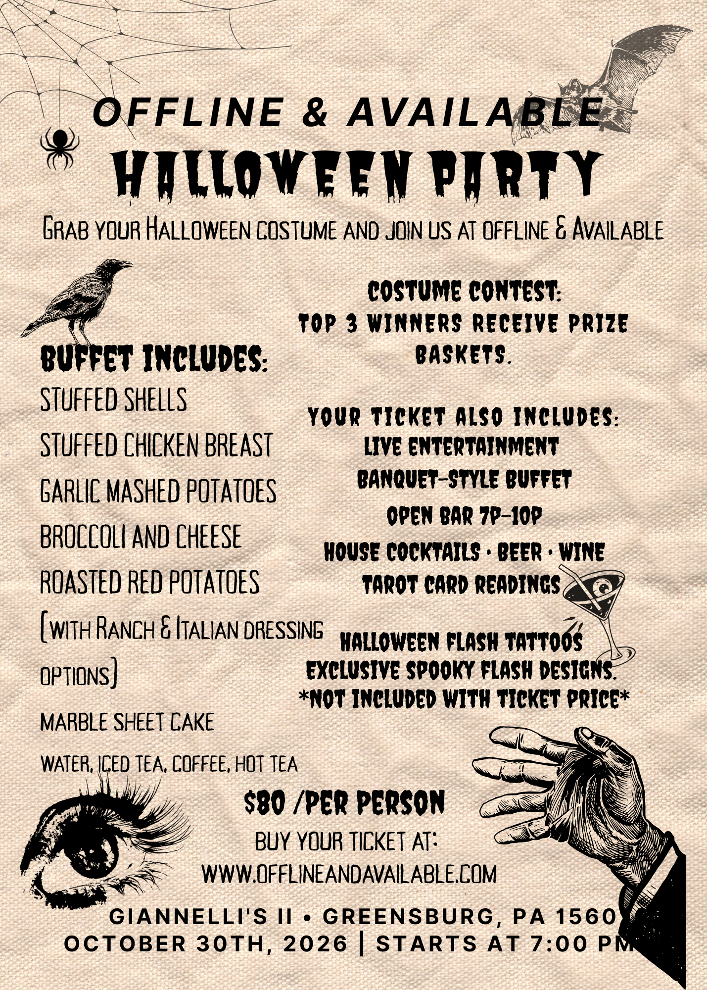Offline & Available: Halloween edition 👻